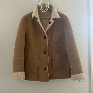Closed Clothing Shearling and Suede reversible Jacket